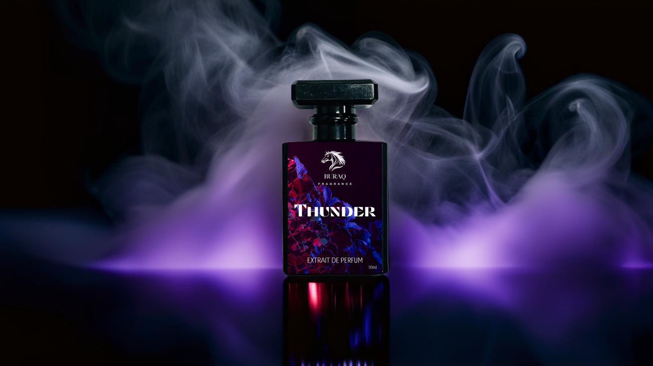 Buraq Thunder Perfume Bottle - Spicy Summer Scent